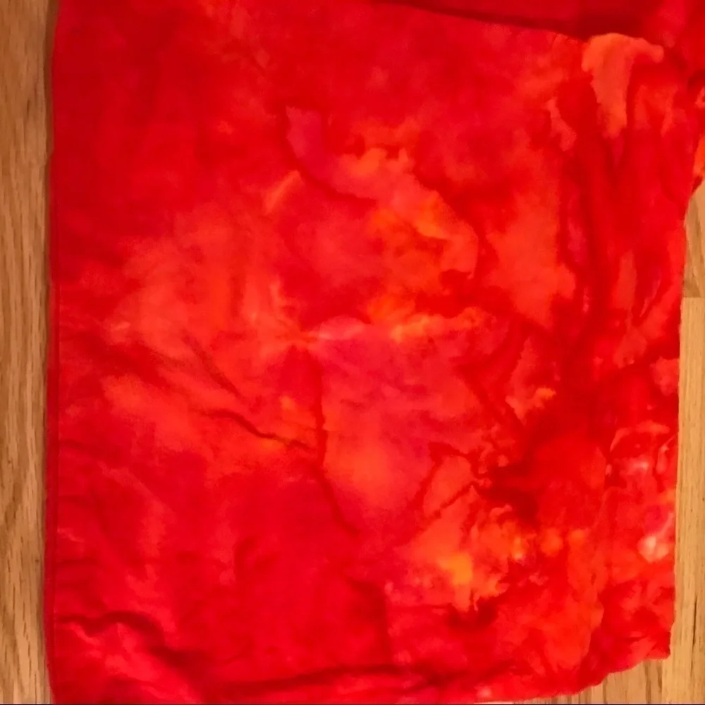 Pair of tie dye pillow covers immersion dye 15